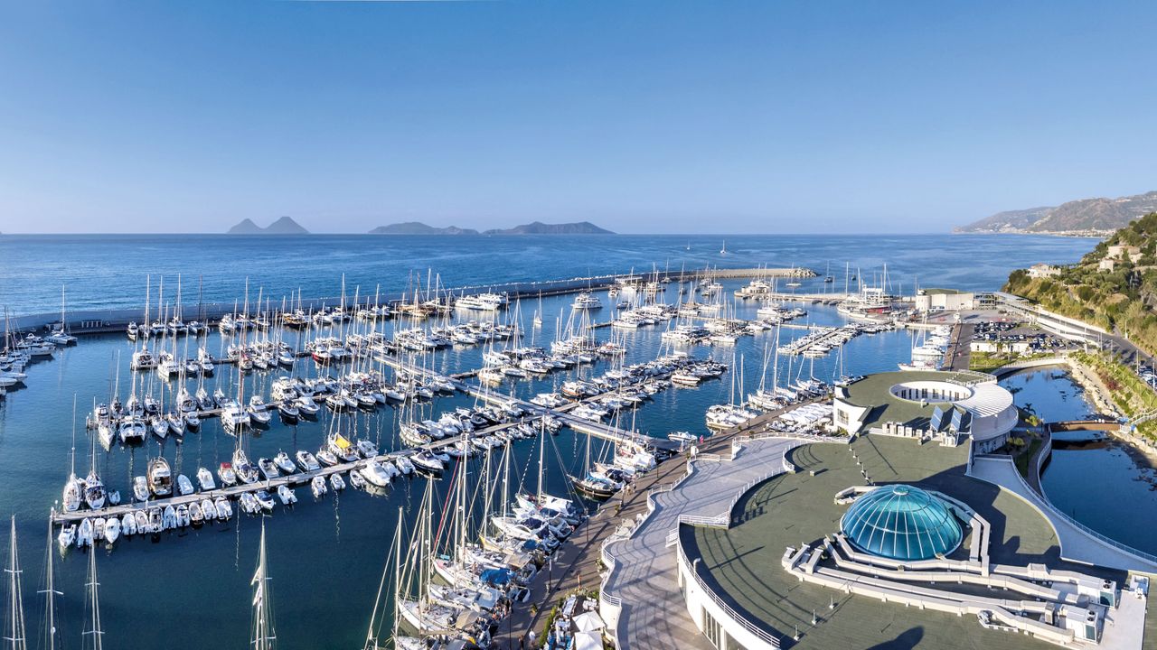 Capo D Orlando Marina Superyacht Marina Dockwalk